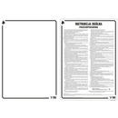 Znak TDC, Instrukcja og&oacute;lna przeciwpo�arowa