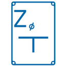 Znak TDC, Tablica orientacyjna dla zasuwy