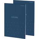 Blok notatnikowy w kratk� A6 notatnik 50 kartek klejony COLORS 400169237 TOP 2000