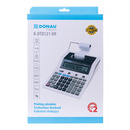 Kalkulator drukuj�cy DONAU TECH, CI-CX123N, 12-cyfr. wy�wietlacz, wym. 267x202x77 mm, bia�y