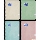 KO�OZESZYT OXFORD TOUCH PASTEL 2SPI A5 80K 90G K5X5 400175357