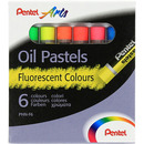 Kredki pastele olejne 6 kolor&oacute;w fluorescencyjnych PHN-F6