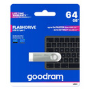 Goodram Pendrive UNO3 64GB USB 3.2 Gen1| srebrny