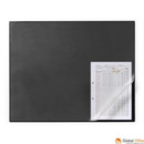 Podk�ad na biurko z zabezpieczeniem kraw�dzi 650x500mm czarny DURABLE 729301 SALE