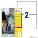 Etykiety polietylenowe ultra resistant, A4, 40 ark./op., 210x148mm, AVERY ZWECKFORM, L7916-40 SALE