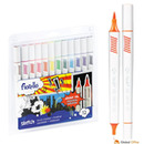 Flamastry SKETCH FIORELLO 12 kol.dwustronne 160-2232