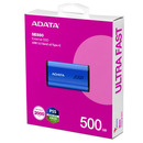 Adata Dysk zewn�trzny SSD SE880 500 GB USB3.2A/C Gen2x2 Niebieski