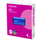 Adata Dysk zewn�trzny SSD SE880 4TB USB3.2A/C Gen2x2 Niebieski