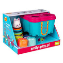 SMILY PLAY Zamek kr&oacute;liczka Piramidka Sorter 58 cm 18 m+