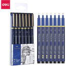 Cienkopis kre�larski FINENOLO 7 sztuk r&oacute;�ne grubo�ci EQ909 DELI