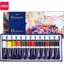 Farby akwarelowe FINENOLO 12 kolor&oacute;w 12ml tuba EC19-12 DELI