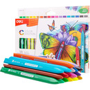 Kredki plastikowe tr&oacute;jk�tne COLOR EMOTION 18 kolor&oacute;w EC20010 DELI