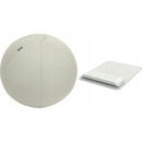 Zestaw Piłka do siedzenia ERGO 55cm jasno szara 65410085 + Podkładka pod mysz i nadgarstek ERGO jasn