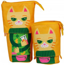 Pi&oacute;rnik saszetka wysuwana COOL GANG KITTY + gratisy HA 2216 0810-CG06P1 Happy Color