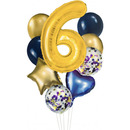 Zestaw balon&oacute;w cyfra 6 BCF-204-6 GO PARTY