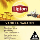 Herbata LIPTON Discovery Collection, czarna, wanilia, 20 piramidek