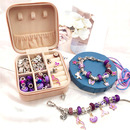 Zestaw koralik&oacute;w Princess fiolet