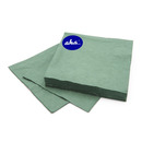 Serwetki AHA, 3-warstwowe, sk�adanie 1/4, 33x33cm, 20 szt., zielone