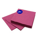 Serwetki AHA, 3-warstwowe, sk�adanie 1/4, 33x33cm, 20 szt., bordowe
