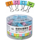 Klips do akt 25mm BU�KI 48szt. E8486 DELI