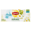 Herbata LIPTON zio�owa, rumianek z traw� cytrynow�, 20 torebek