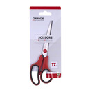 Noyczki biurowe OFFICE PRODUCTS, mikki uchwyt, 17 cm, czerwono-czarne