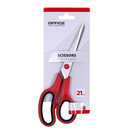 No�yczki biurowe OFFICE PRODUCTS, mi�kki uchwyt, 21 cm, czerwono-czarne