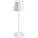 Lampka restauracyjno-barowa led PLATINET bia�a 4W 400lm wodoodporna z akumulatorem 4000mAh (45926)
