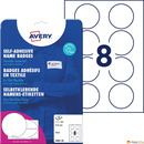 Holder na identyfikatory 60x90mm ze smyczą (10 sztuk+16 wkładów) 4825 AVERY