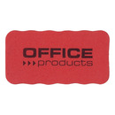 G�bka magnetyczna OFFICE PRODUCTS, do tablic sucho�cieralnych, 110x57x20mm, z zawieszk�, czerwona