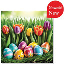 Serwetki Wielkanocne do koszyczka 33x33cm papierowe 20 sztuk na st&oacute;� WN-103 AHA