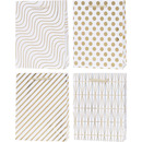 Torebka prezentowa 18x23x8cm Lux HS wz. Graficzne Y A5 ROZETTE