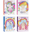 Torebka prezentowa 26x32x10cm dla dzieci KSIʯNICZKI TD-23121-3D-A4 ROZETTE