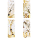 Torebka prezentowa 12x35x9cm na butelk� TBF-24159-BB ROZETTE