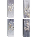 Torebka prezentowa 12x36x9cm na butelk� TBF-24014-HS-BB ROZETTE