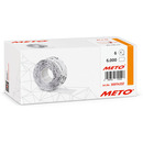 Etykiety cenowe w rolce do metkownicy jednorz�dowej 21x12 mm, (6 sztuk) bia�o-czerwone, trwa�y klej METO M30014357