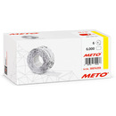 Etykiety cenowe w rolce do metkownicy jednorz�dowej 22x12 mm, (6 sztuk) czerwone neon faliste, trwa�y klej, METO M30014355