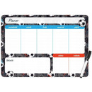 Planer magnetyczny na lod&oacute;wk� Plan lekcji 35x25cm tygodniowy + marker PM-02-02 BIURFOL