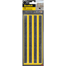 Ultra odporne podk�adki filcowe SCOTCH, paski, 208x15mm, 4 szt., czarne