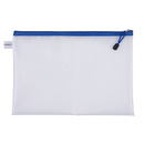 Torebka DONAU Zipper Bag, A4, 343x246 mm, EVA, z suwakiem, niebieska