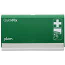Dozownik na plastry PLUM QuickFix, pusty, do monta�u na �cianie, zielony