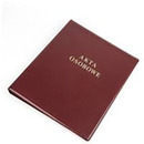 Segregator na akta osobowe A4 PVC bordo 0316-0048-10 PANTA PLAST