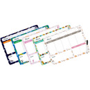 Planer magnetyczny 35x25 tygodniowy z nadrukiem FOOTBALL PM-02-34 BIURFOL