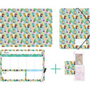 Zestaw szkolny z nadrukiem BUBBLE TEA KPL-NADRUK-01-37 BIURFOL