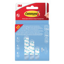 Paski samoprzylepne COMMAND™ (17200), wymienne, 4 du¿e + 4 ¶rednie + 8 ma³ych, transparentne