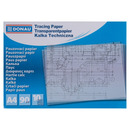 Kalka techniczna DONAU, A4, 10 arkuszy, 90gsm, transparentna