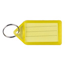 Zawieszki na klucze Q-CONNECT, 55x30mm, 40 szt., �&oacute;�te