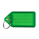 Zawieszki na klucze Q-CONNECT, 55x30mm, 40 szt., zielone