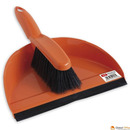 BASIC Zmiotka z szufelk� p&oacute;�okr�g�a komplet SZ-8932 ANNA ZARADNA