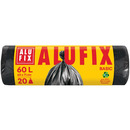 Worki na �mieci ALUFIX Economy, HDPE, 60l, 20 szt., czarna